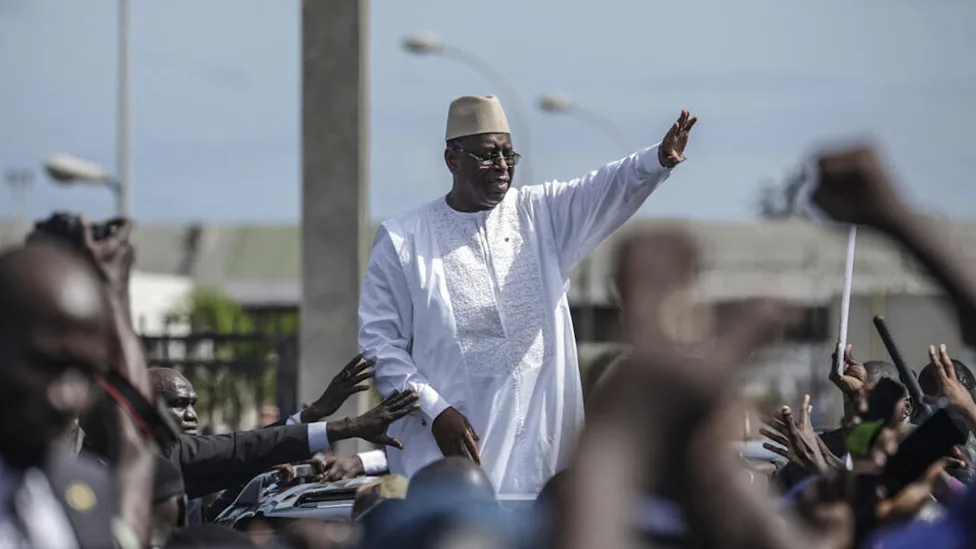 Portrait officiel de Macky Sall, ancien président du Sénégal