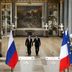 Emmanuel Macron et Vladimir Poutine