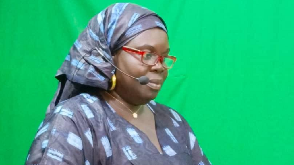 Mariama Sonko lors du lancement du mouvement Nous sommes la solution au Togo le 18 juillet 2026. Un mouvement qui se bat pour l’autonomie financière des femmes via l’agriculture.