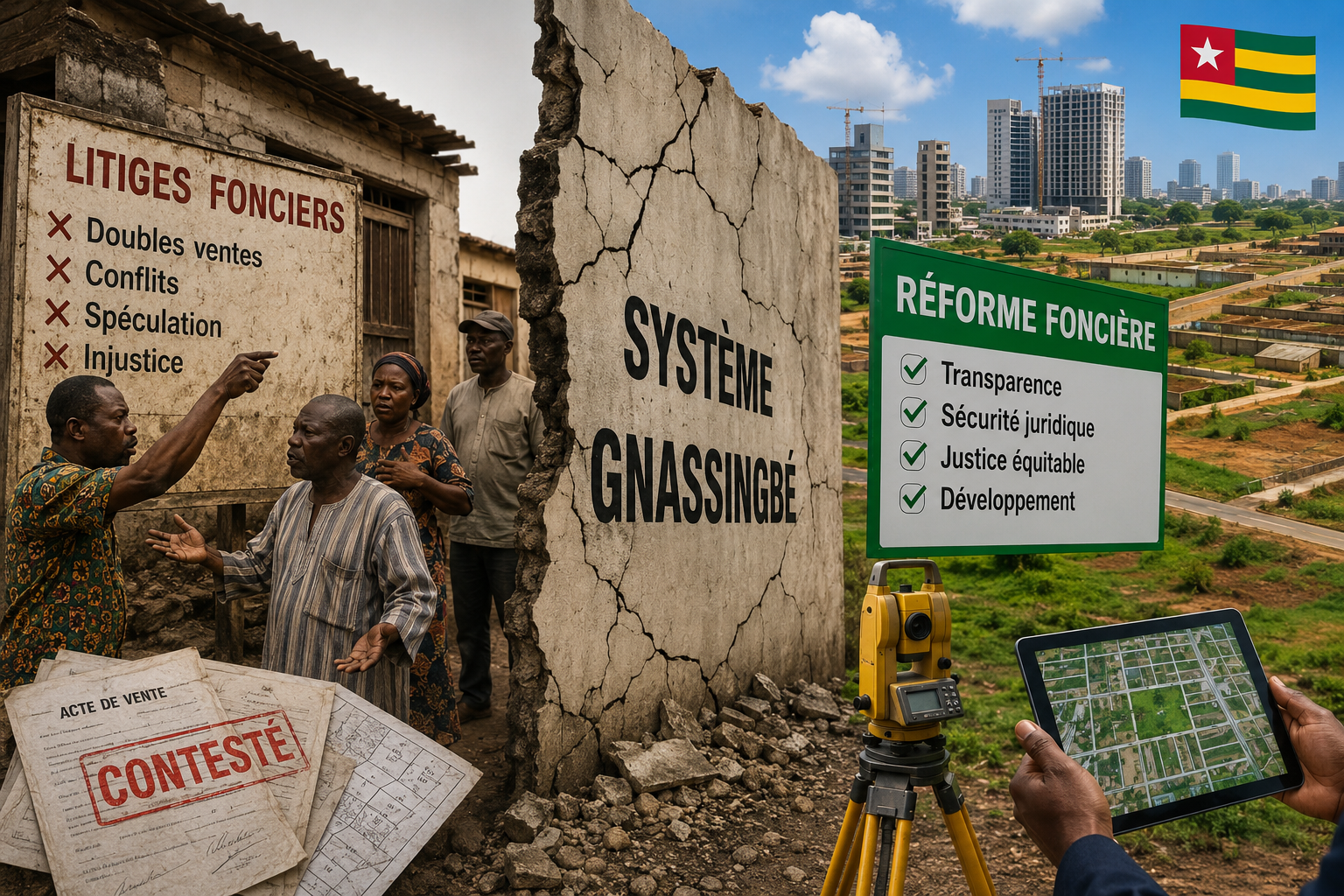 Togo : la réforme foncière, un défi majeur face aux obstacles persistants