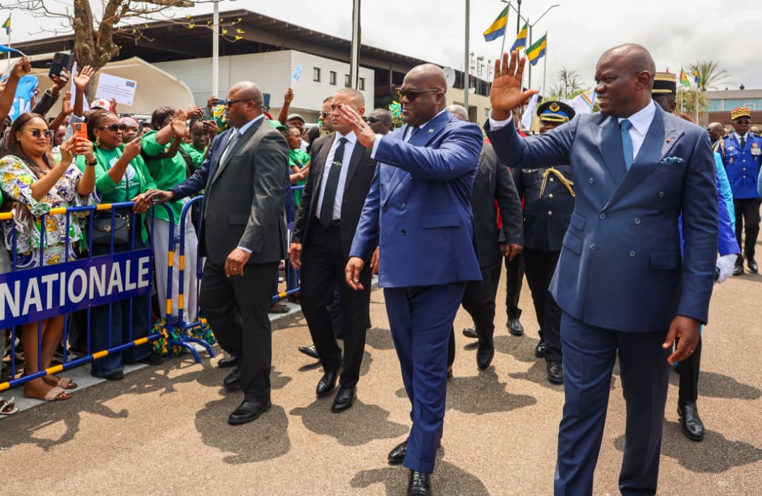 Visite officielle de Tshisekedi au Gabon : renforcement des liens entre Kinshasa et Libreville