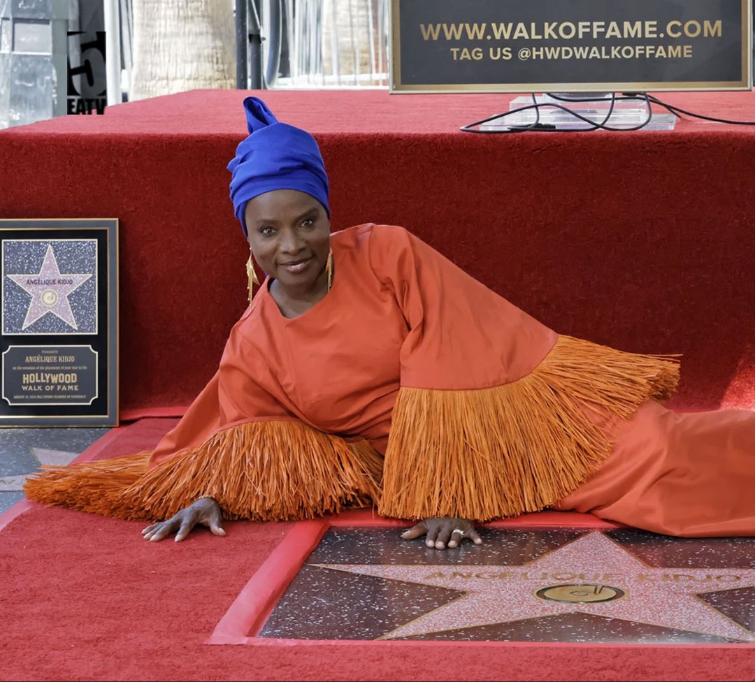 Angélique Kidjo : une étoile africaine gravée à Hollywood