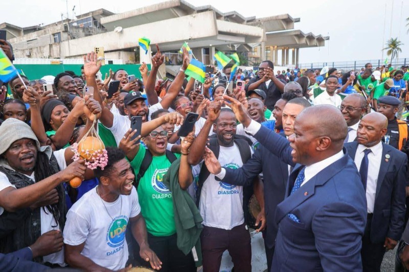Le président gabonais Oligui Nguema à Abidjan pour les célébrations ivoiriennes