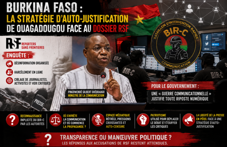 Burkina Faso : quand la défense des autorités se heurte aux accusations de propagande numérique