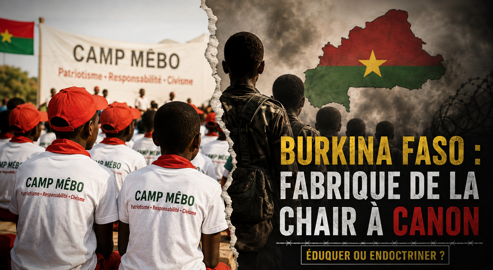 Patriotisme Jeunesse burkinabè : entre éducation civique et risque de militarisation