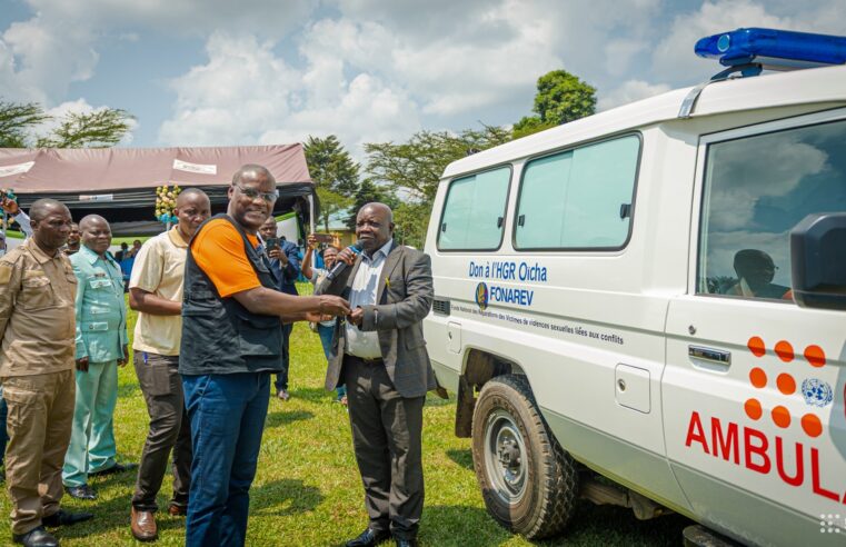 Ambulance salvatrice pour l&rsquo;hôpital d&rsquo;Oïcha au Nord-Kivu