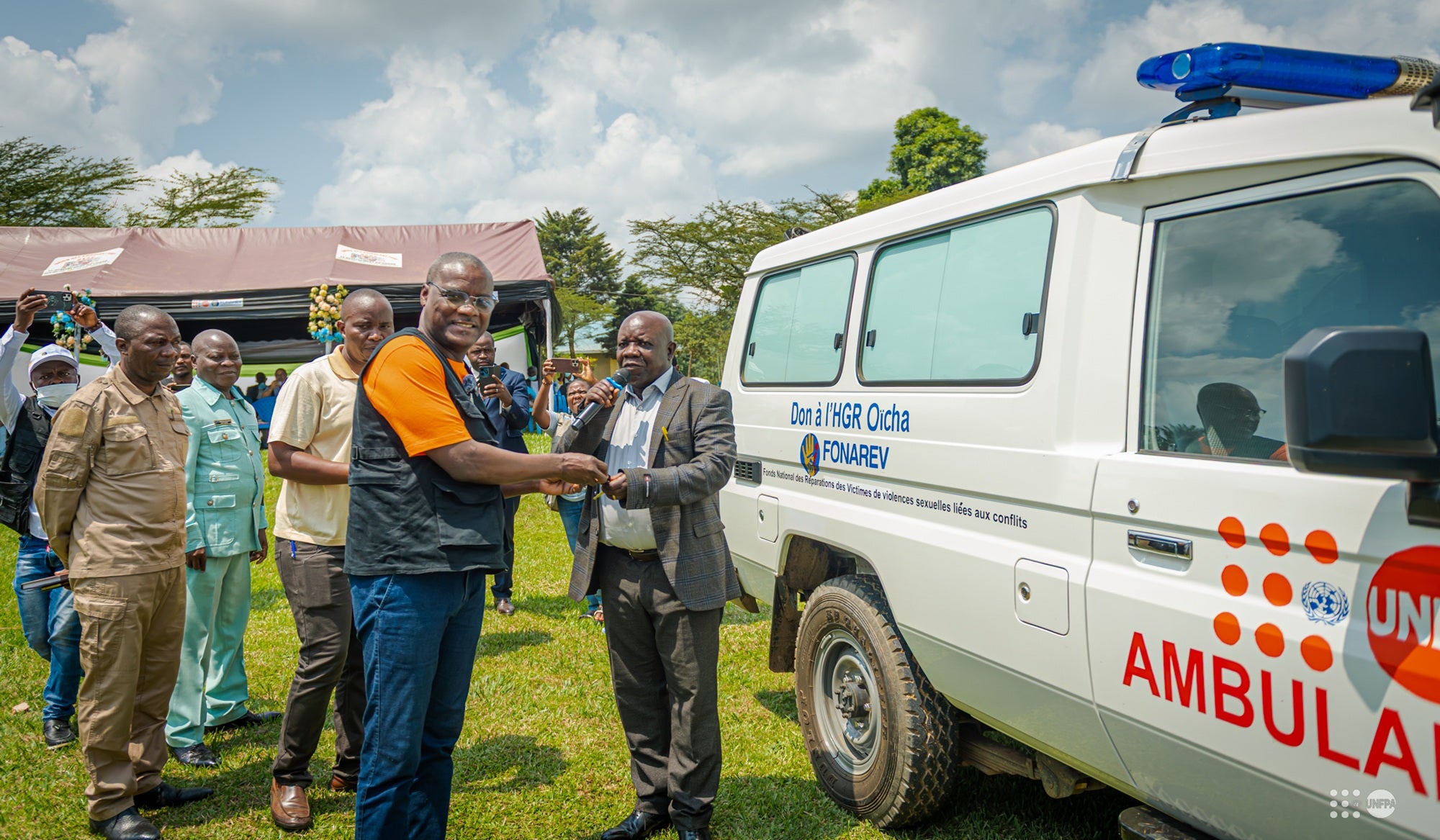 Ambulance salvatrice pour l&rsquo;hôpital d&rsquo;Oïcha au Nord-Kivu