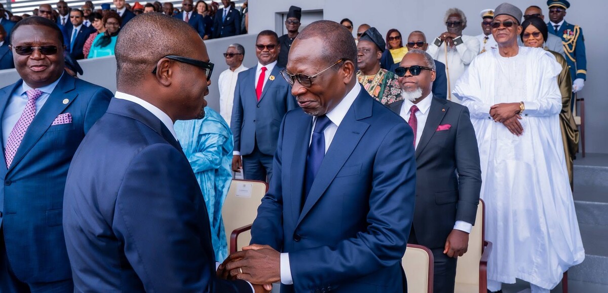 Patrice talon fait son retour en tête du sénat béninois