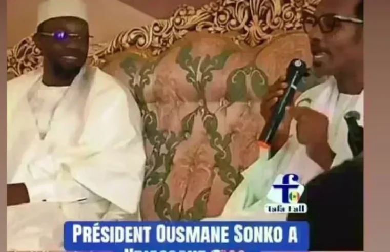 Ousmane sonko célébré par les khadres à ndiassane : serigne khalifa kounta exprime sa fierté