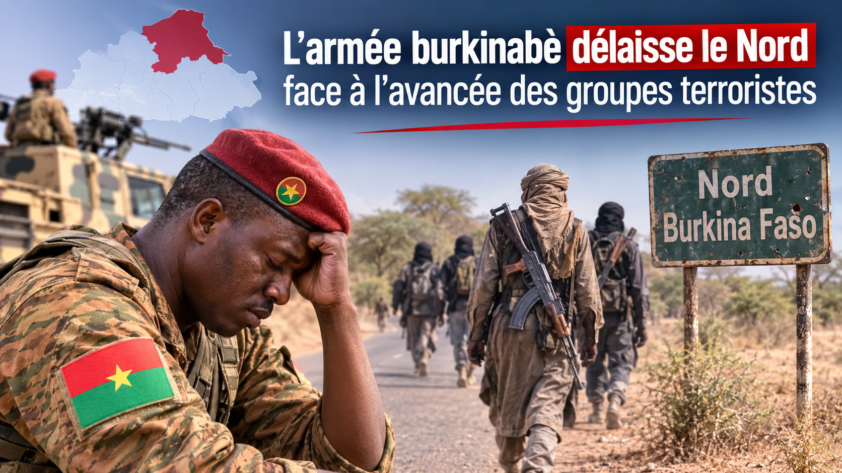 Insécurité au nord du Burkina Faso : une guerre qui s&rsquo;installe dans la durée