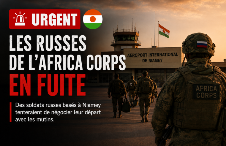 Crise à Niamey : l’Africa Corps sous pression face aux militaires nigériens
