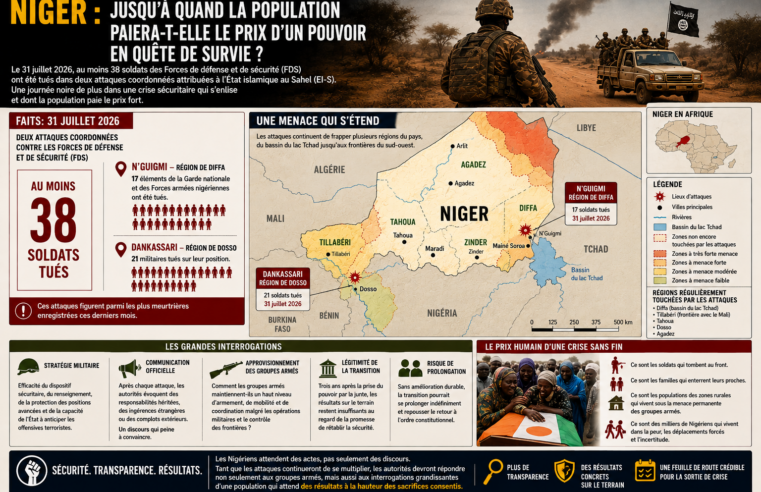 Niger : le coût humain de la guerre contre le terrorisme