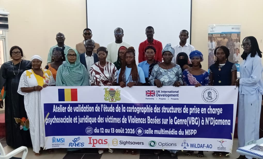 Vbg : validation prochaine d&rsquo;une cartographie des services d&rsquo;aide au Tchad