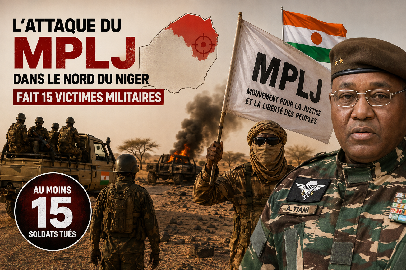 Double attaque meurtrière du MPLJ : le Niger face à ses limites sécuritaires