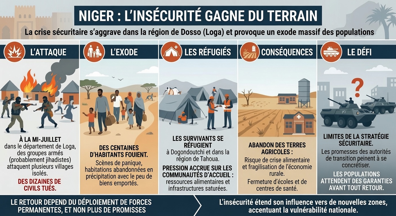 Au Niger, les violences jihadistes poussent des villages à l&rsquo;abandon