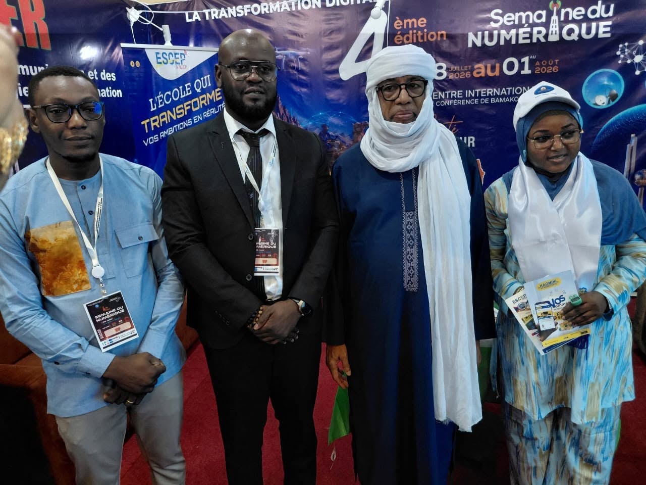 Délégation nigérienne lors de la SENUMA 2026