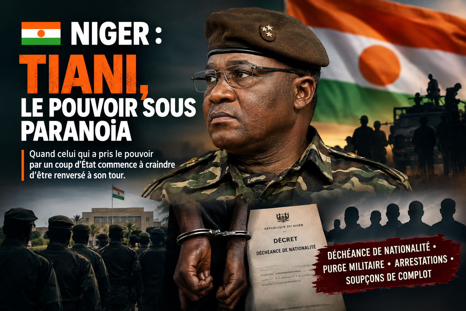 Jusqu&rsquo;où ira la méfiance du général Tiani au Niger ?