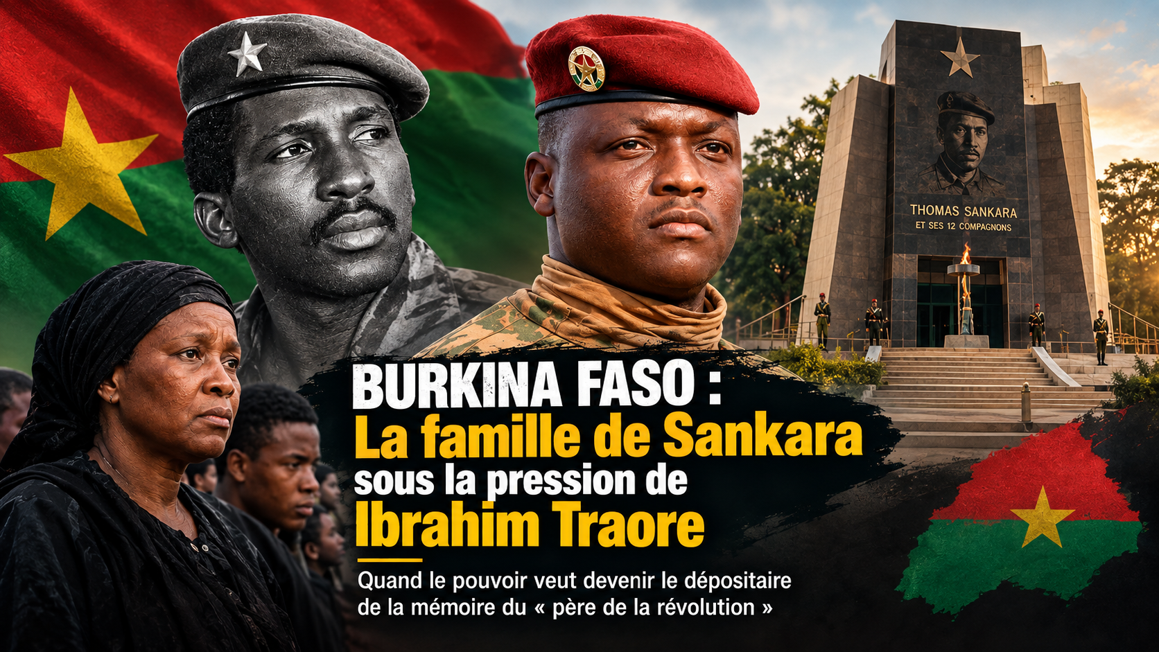 Au Burkina Faso, la mémoire de Thomas Sankara au cœur des ambitions politiques d&rsquo;Ibrahim Traoré