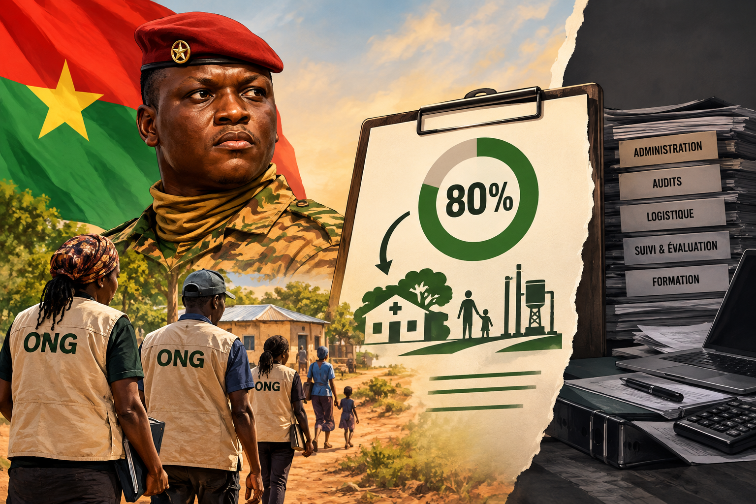 Quel avenir pour les ONG au Burkina Faso avec le seuil de 80 % ?