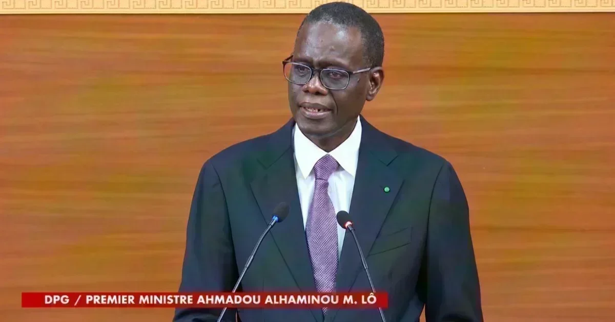 Al Aminou Lo affiche la continuité avec Sénégal 2050 devant les députés