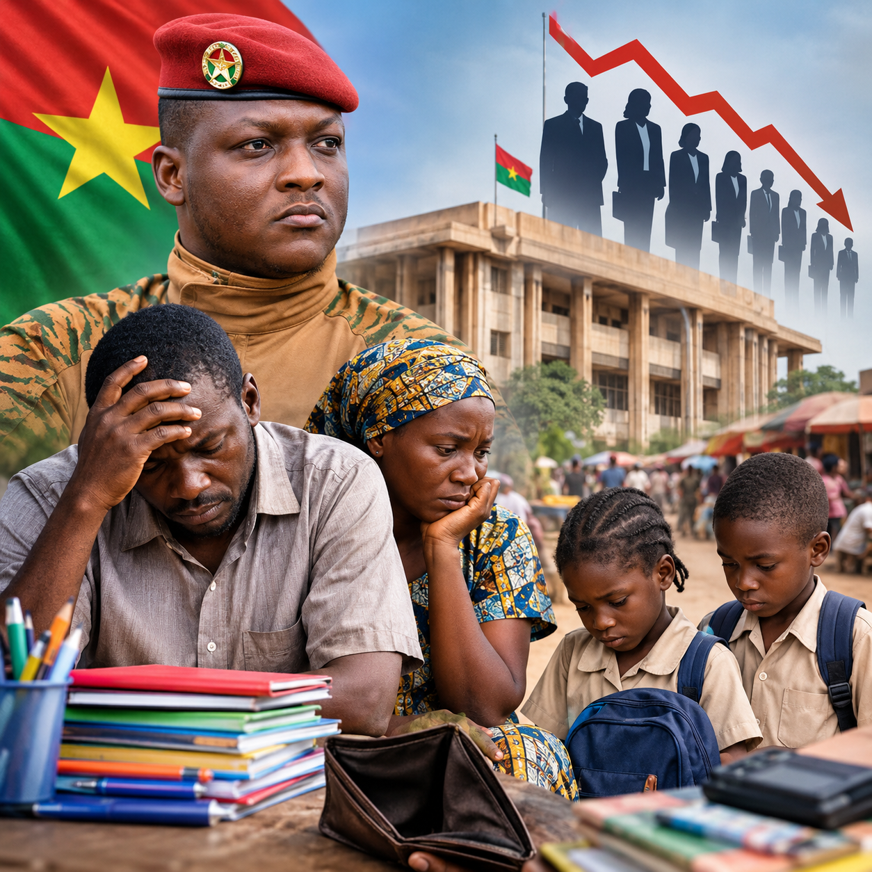 Fonction publique burkinabè : quand les choix de l&rsquo;État pèsent sur les ménages
