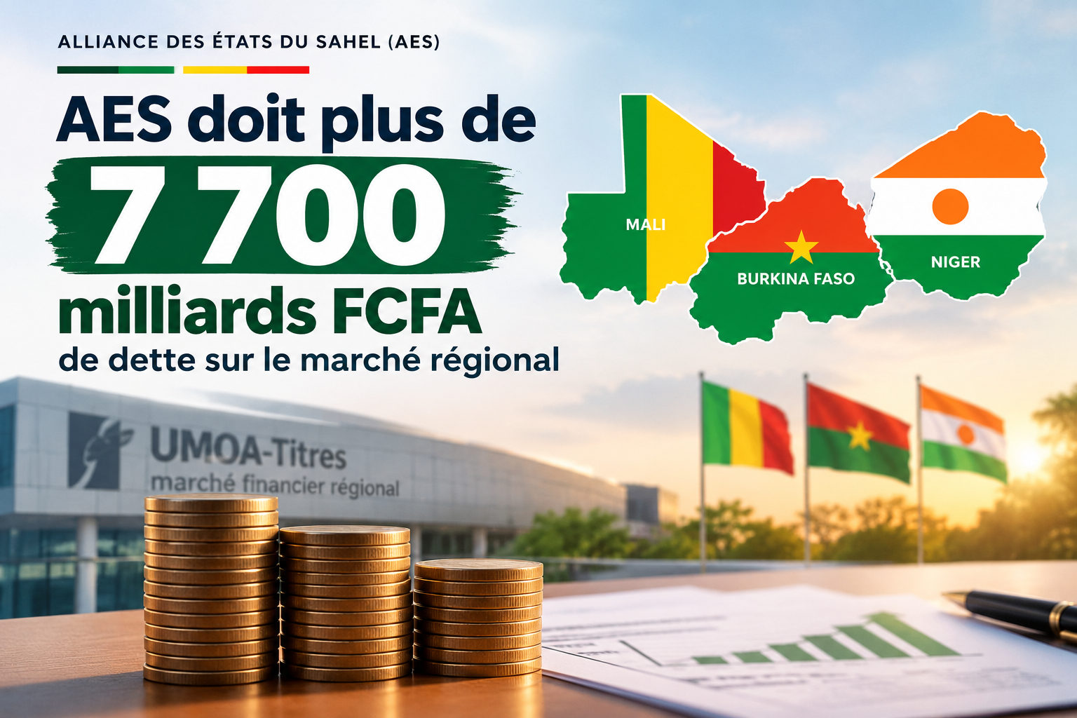 Alliance des États du Sahel : 7 727 milliards FCFA de dette régionale qui interpellent la souveraineté
