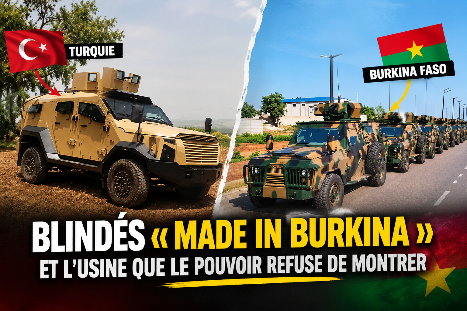 Blindés « Nanga » : la souveraineté militaire du Burkina Faso repose-t-elle sur une véritable industrie locale ?