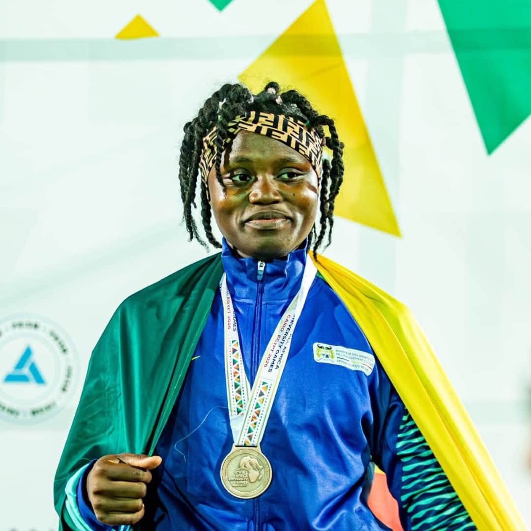 Bénin : Brigitte Tchede décroche deux médailles aux Jeux universitaires africains 2026
