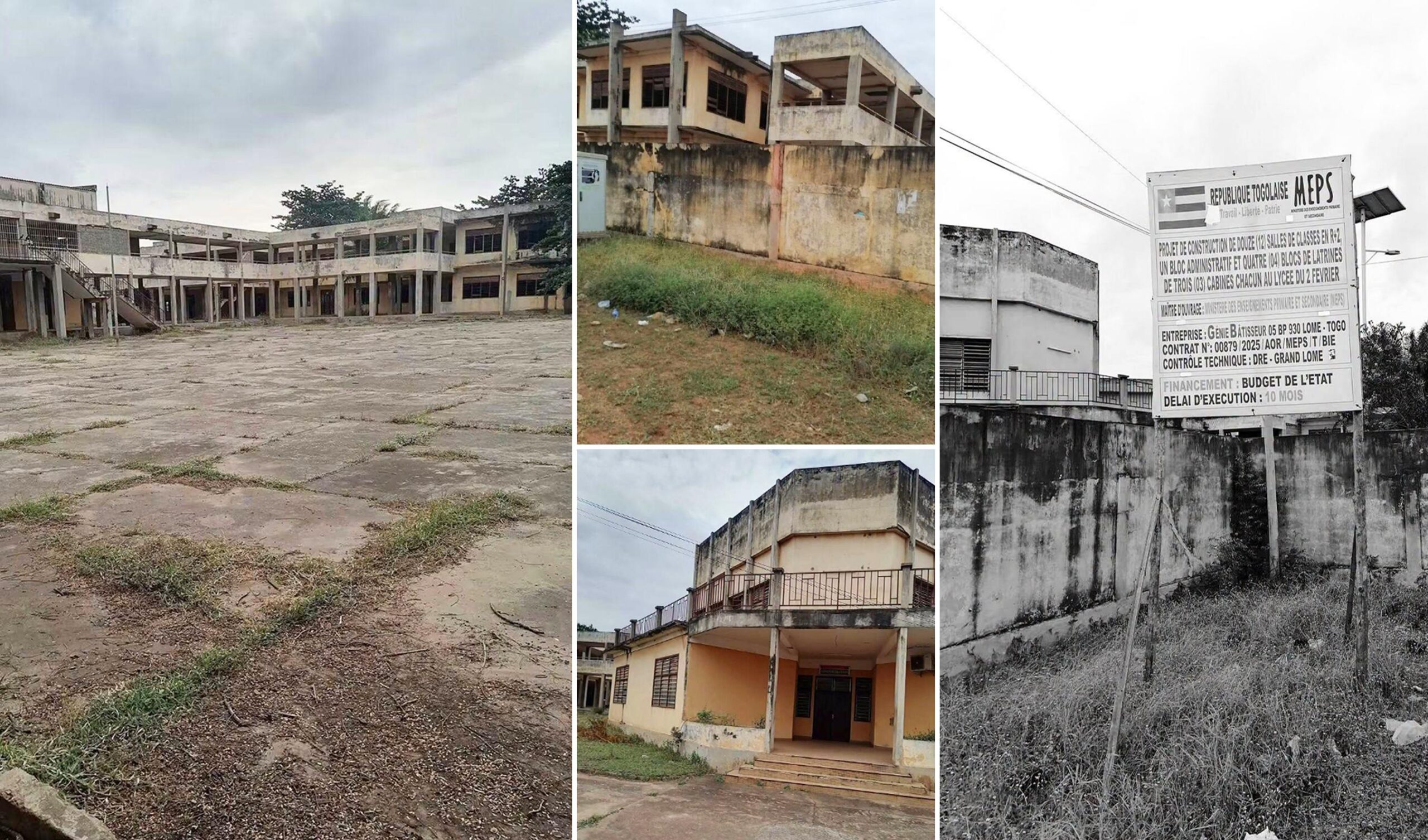 Togo : l&rsquo;école oubliée derrière le geste cartographique